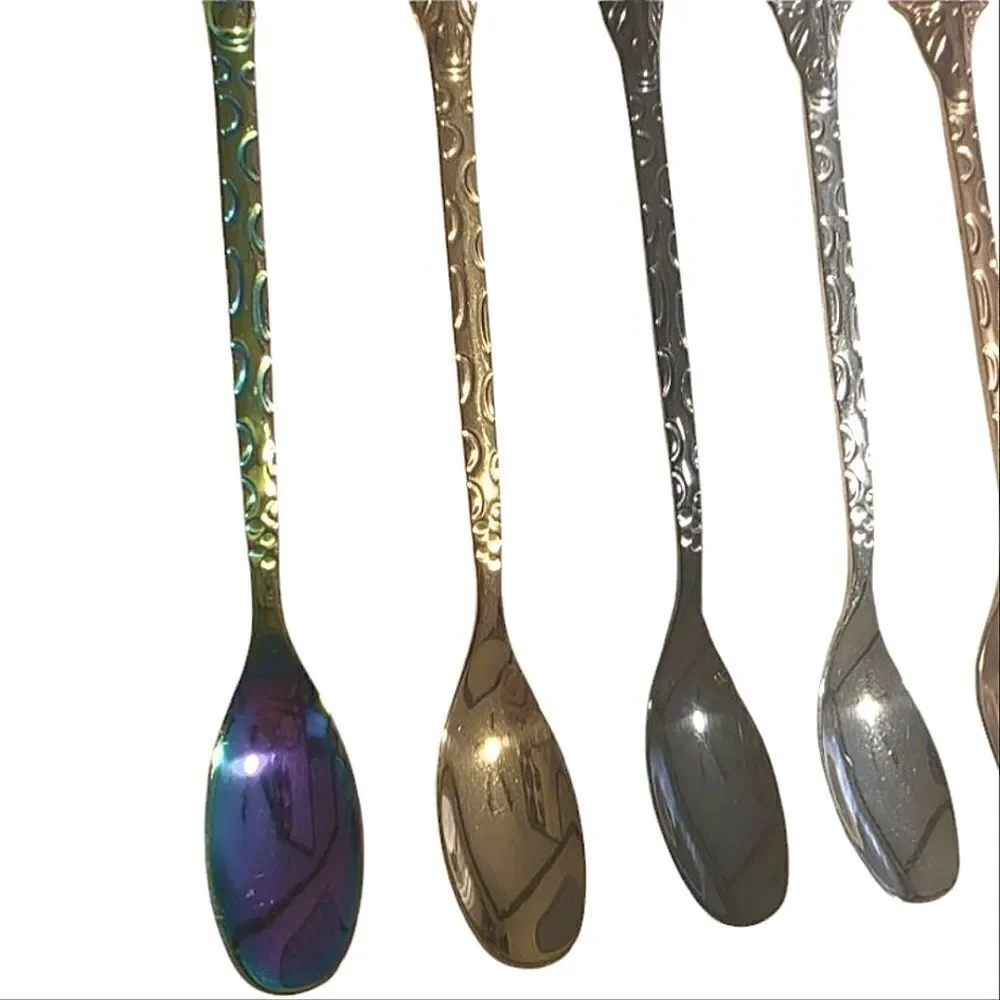 Giraffe Handle Spoon Set - Multicolor